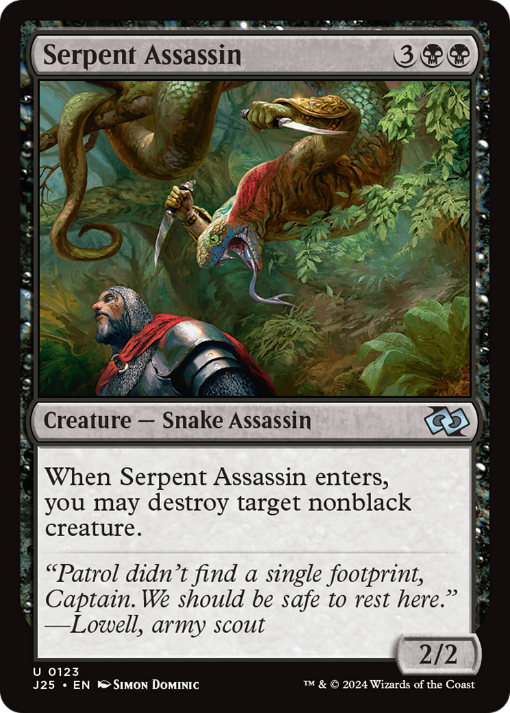 Serpent Assassin (123) [Foundations Jumpstart] - Deck Out Gaming