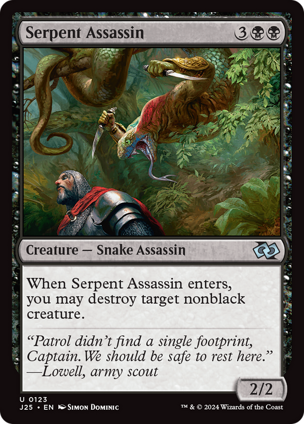 Serpent Assassin (123) [Foundations Jumpstart] - Deck Out Gaming