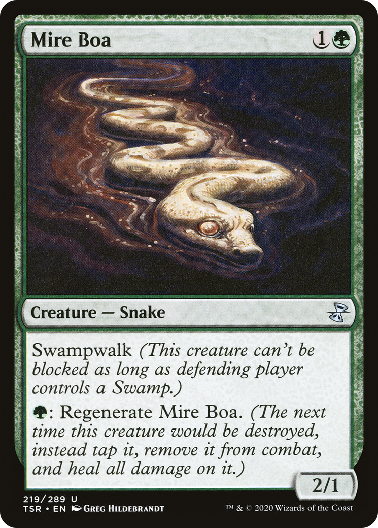 Mire Boa (219) [Time Spiral Remastered] foil - Deck Out Gaming