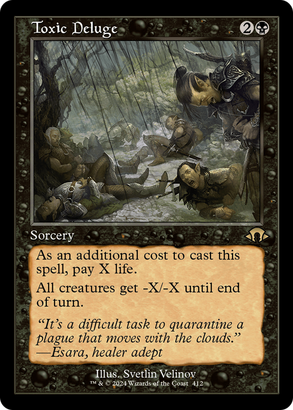 Toxic Deluge (Retro Frame) (412) [Modern Horizons 3] foil - Deck Out Gaming