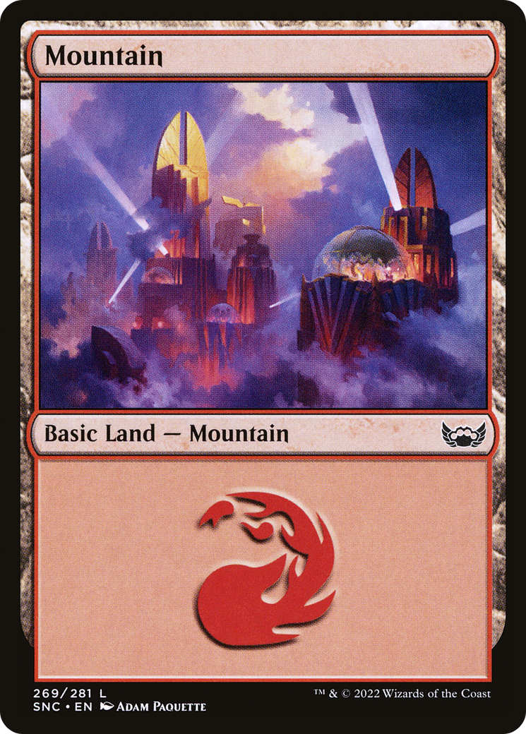 Mountain (269) (269) [Streets of New Capenna] foil - Deck Out Gaming