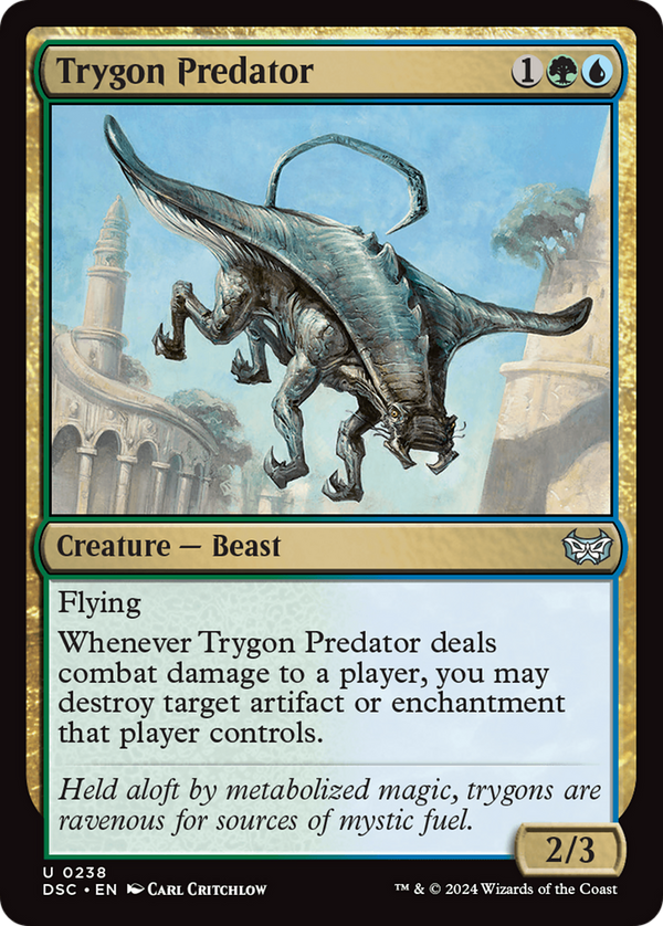 Trygon Predator (238) [Duskmourn: House of Horror Commander] - Deck Out Gaming