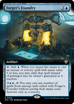Forger's Foundry (Extended Art) (50) [Outlaws of Thunder Junction Commander] - Deck Out Gaming