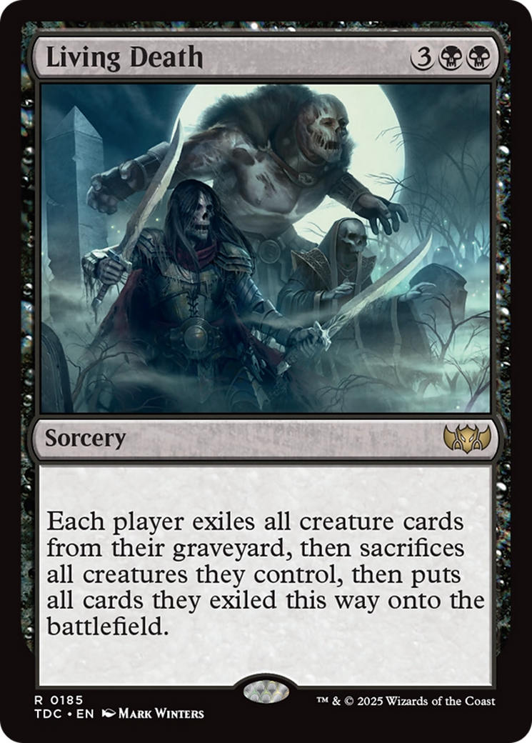 Living Death (185) [Commander: Tarkir: Dragonstorm] - Deck Out Gaming