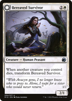 Bereaved Survivor // Dauntless Avenger (4) [Innistrad: Midnight Hunt] - Deck Out Gaming