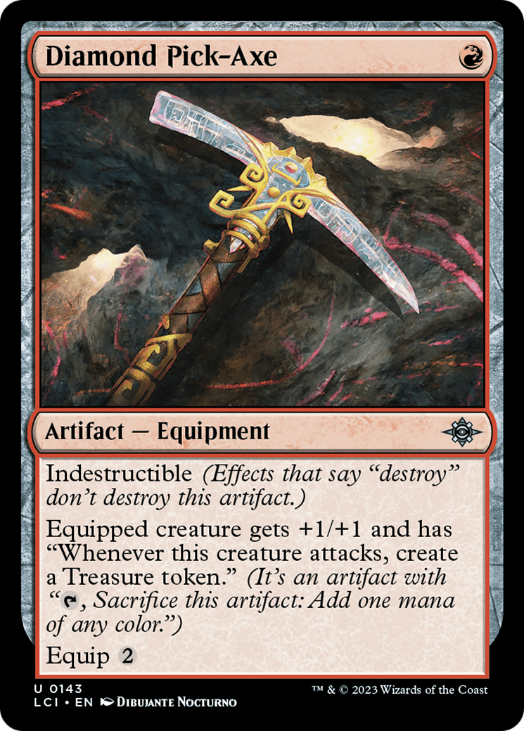 Diamond Pick-Axe (143) [The Lost Caverns of Ixalan] foil - Deck Out Gaming