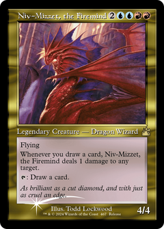 Niv-Mizzet, the Firemind (Retro Frame) (467) [Ravnica Remastered] foil - Deck Out Gaming