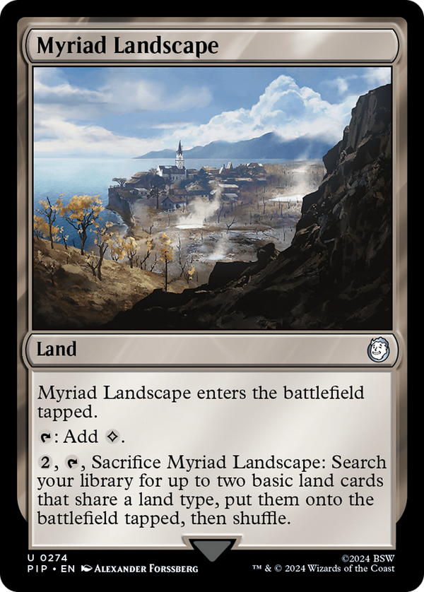 Myriad Landscape (274) [Fallout] - Deck Out Gaming