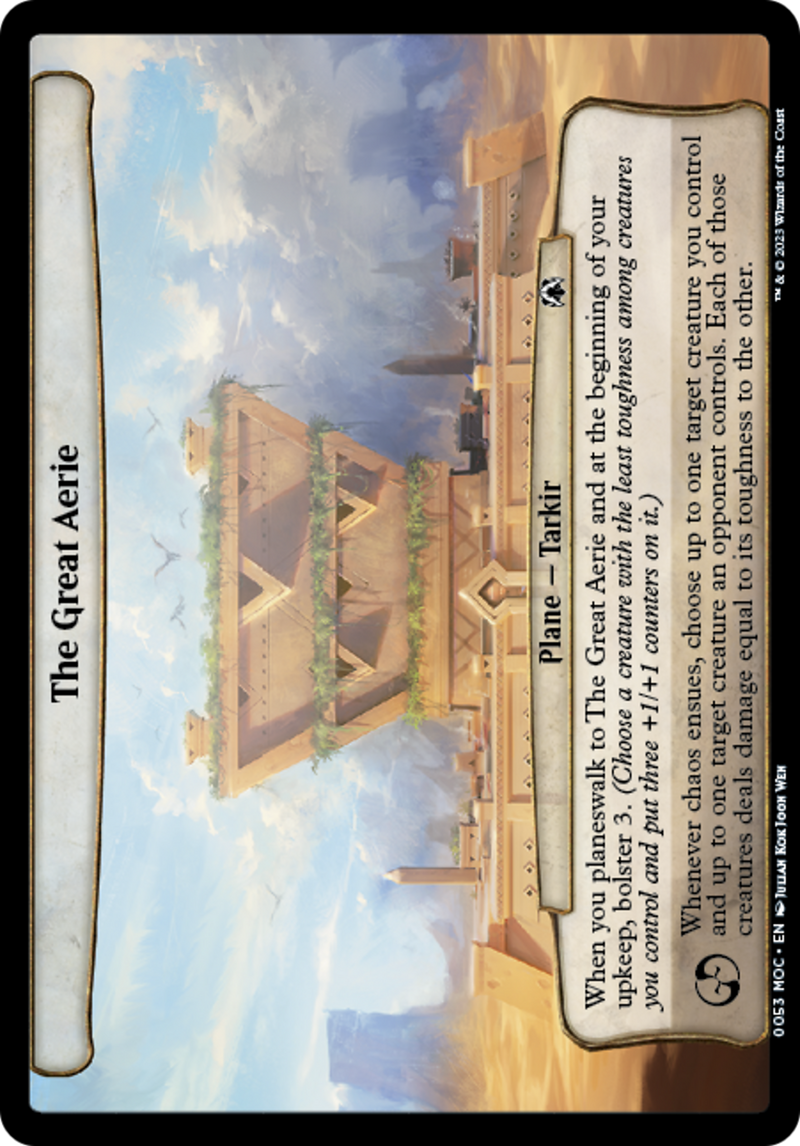 The Great Aerie (53) [March of the Machine Commander] - Deck Out Gaming