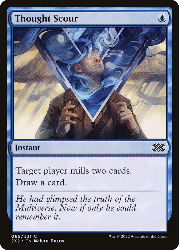 Thought Scour (65) [Double Masters 2022] foil - Deck Out Gaming