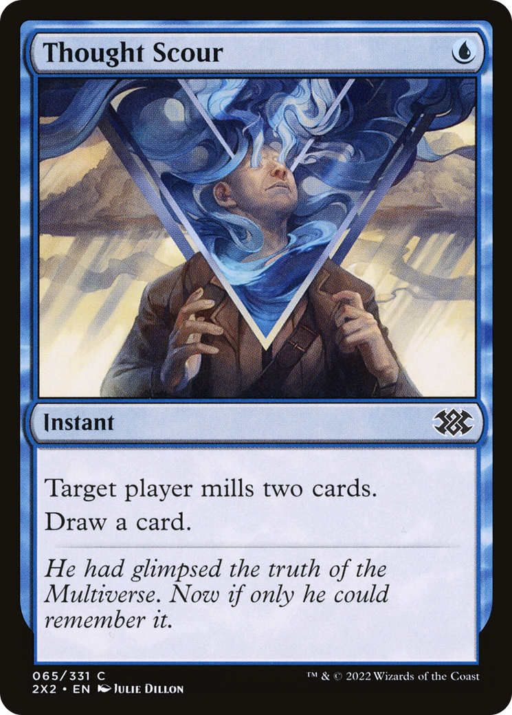 Thought Scour (65) [Double Masters 2022] foil - Deck Out Gaming