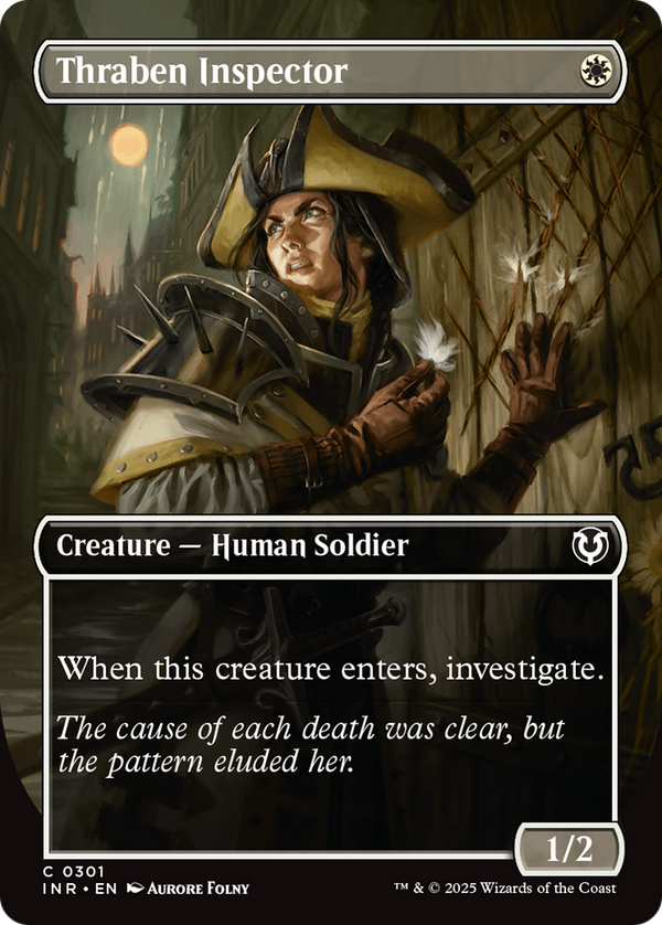 Thraben Inspector (Borderless) (301) [Innistrad Remastered] foil - Deck Out Gaming
