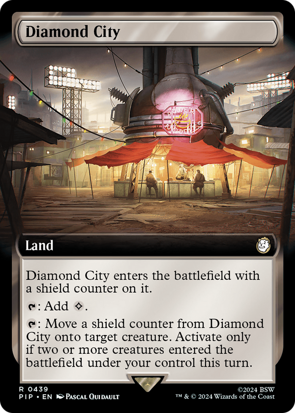 Diamond City (Extended Art) (439) [Fallout] - Deck Out Gaming