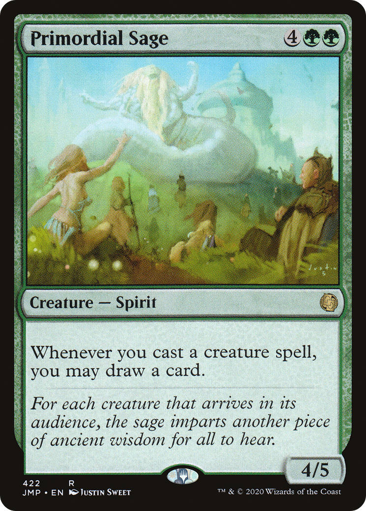 Primordial Sage (422) [Jumpstart] - Deck Out Gaming