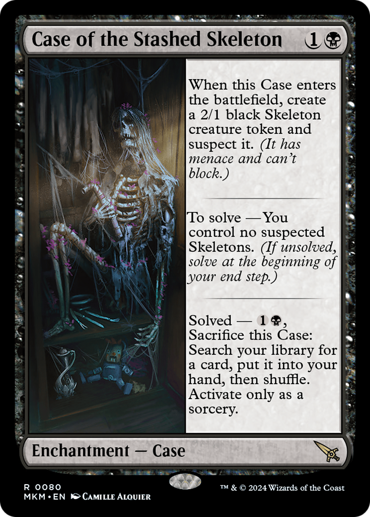 Case of the Stashed Skeleton (80) [Murders at Karlov Manor] - Deck Out Gaming