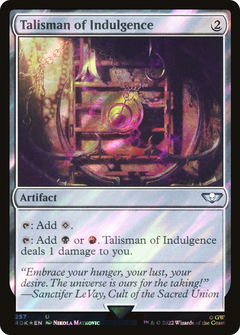 Talisman of Indulgence (Surge Foil) (257) [Warhammer 40,000 Commander] foil - Deck Out Gaming
