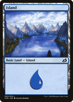 Island (263) [Ikoria: Lair of Behemoths] foil - Deck Out Gaming