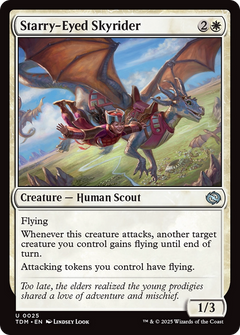Starry-Eyed Skyrider (25) [Tarkir: Dragonstorm] - Deck Out Gaming