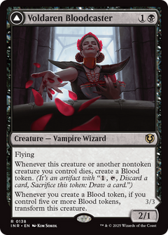 Voldaren Bloodcaster (138) [Innistrad Remastered] foil - Deck Out Gaming