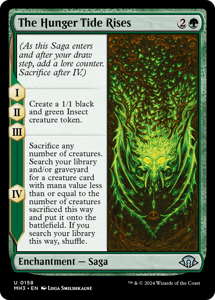 The Hunger Tide Rises (158) [Modern Horizons 3] foil - Deck Out Gaming