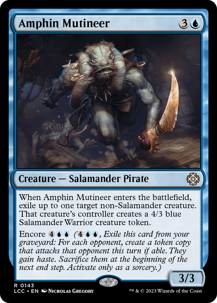 Amphin Mutineer (143) [The Lost Caverns of Ixalan Commander] - Deck Out Gaming