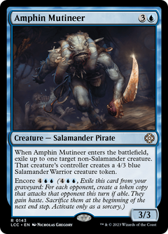Amphin Mutineer (143) [The Lost Caverns of Ixalan Commander] - Deck Out Gaming