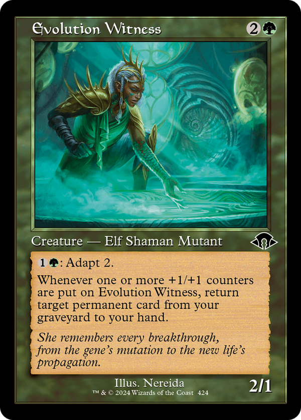 Evolution Witness (Retro Frame) (424) [Modern Horizons 3] - Deck Out Gaming