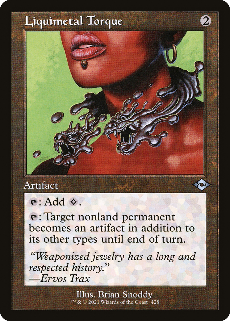 Liquimetal Torque (Retro Frame) (428) [Modern Horizons 2] - Deck Out Gaming