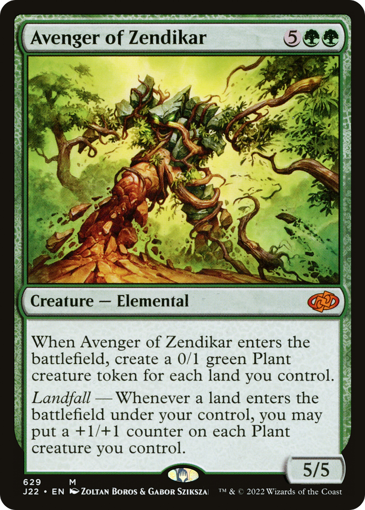 Avenger of Zendikar (629) [Jumpstart 2022] - Deck Out Gaming