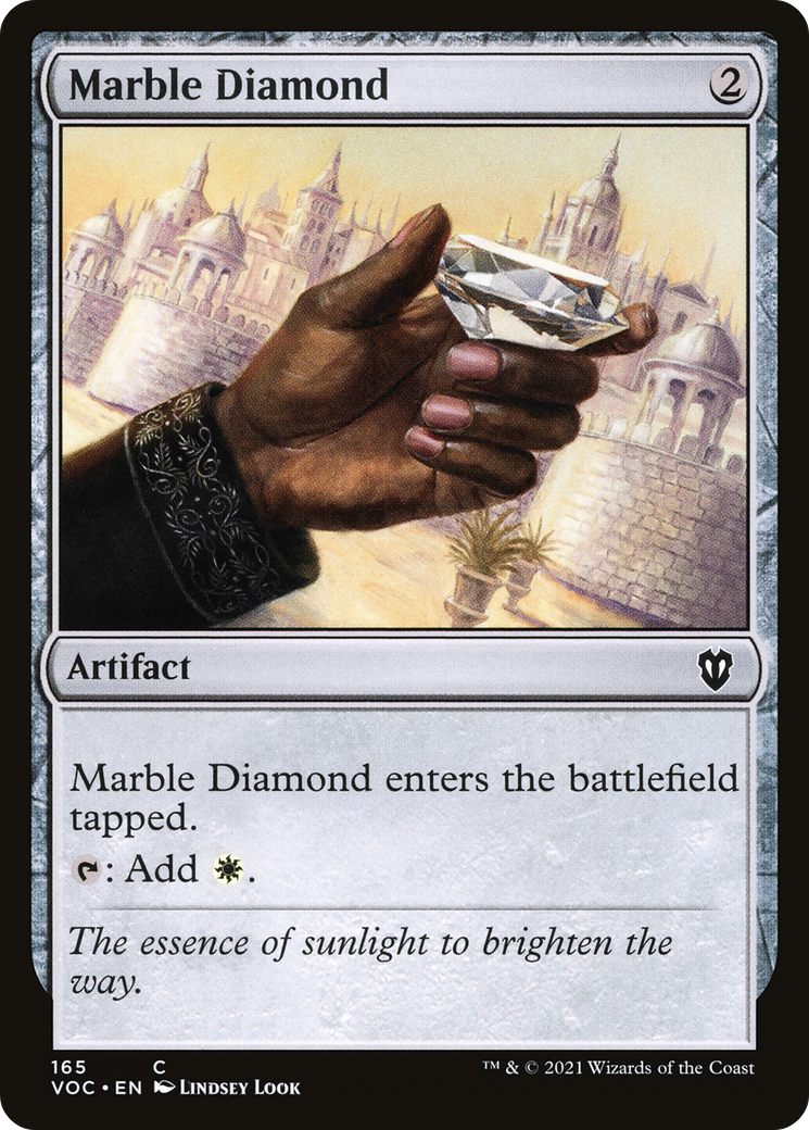 Marble Diamond (165) [Commander: Innistrad: Crimson Vow] - Deck Out Gaming