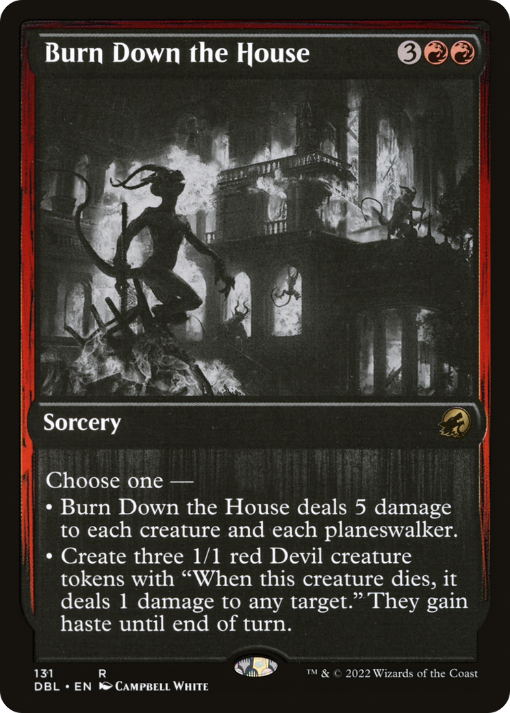Burn Down the House (131) [Innistrad: Double Feature] foil - Deck Out Gaming