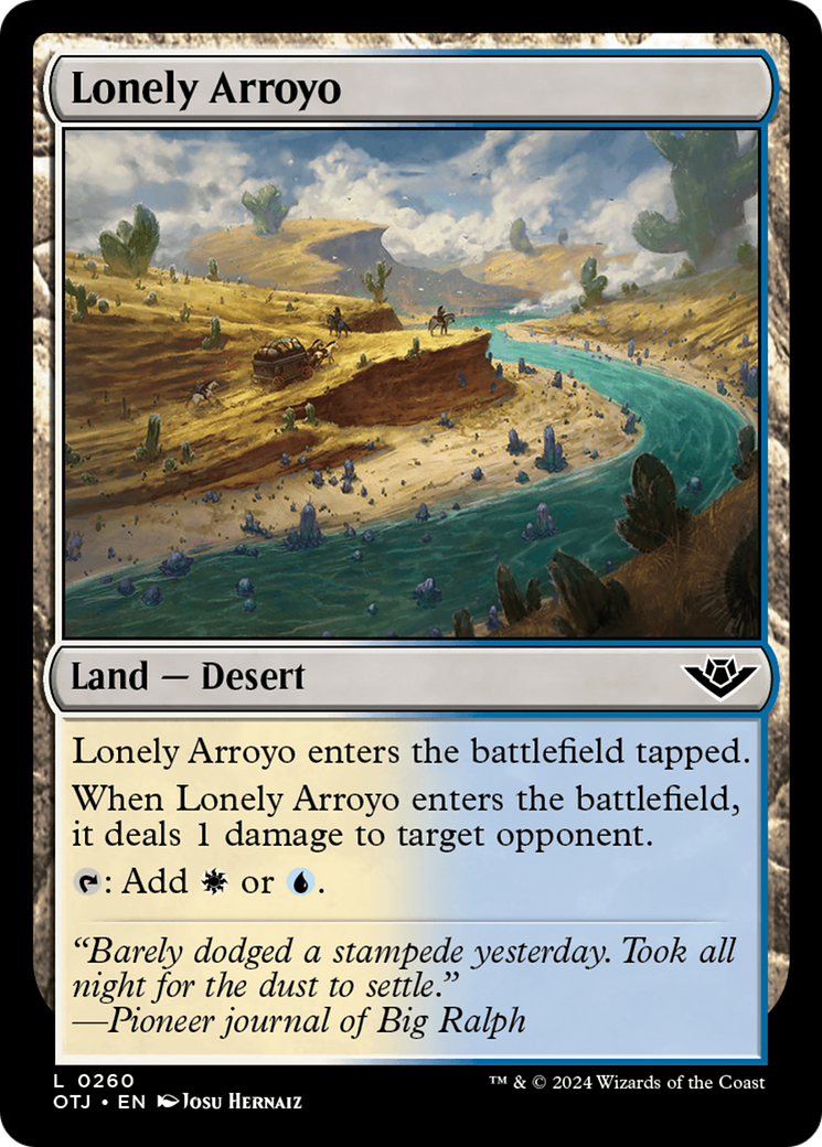 Lonely Arroyo (260) [Outlaws of Thunder Junction] - Deck Out Gaming