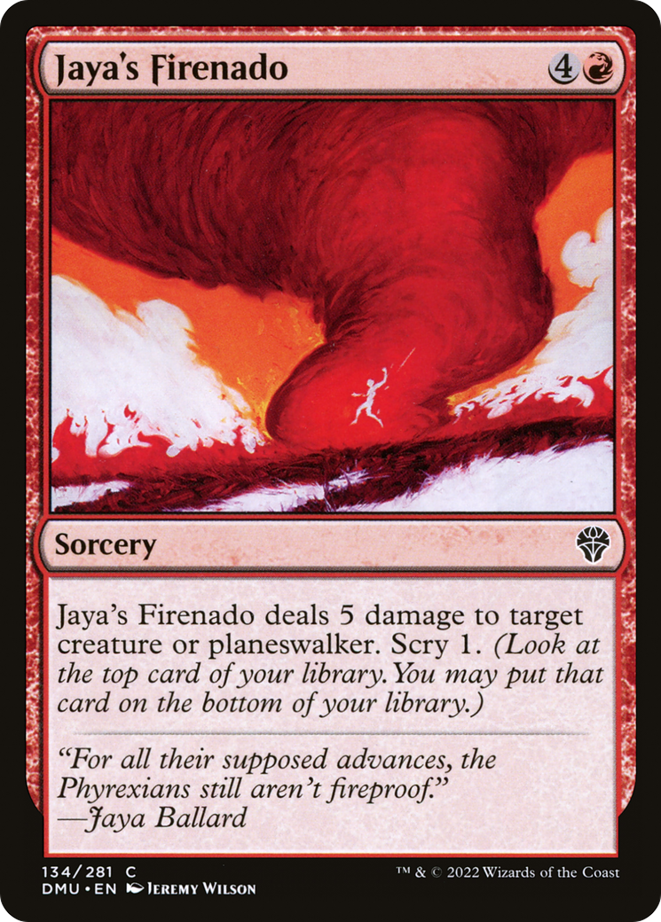 Jaya's Firenado (134) [Dominaria United] - Deck Out Gaming