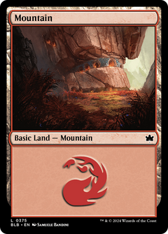 Mountain (0375) (375) [Bloomburrow] - Deck Out Gaming