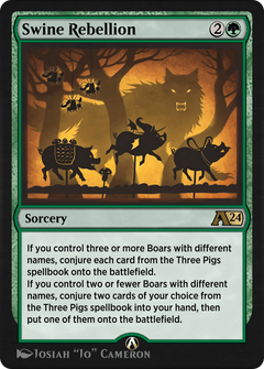 Swine Rebellion (15) [Alchemy: Wilds of Eldraine] - Deck Out Gaming