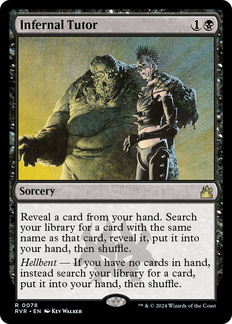 Infernal Tutor (78) [Ravnica Remastered] foil - Deck Out Gaming