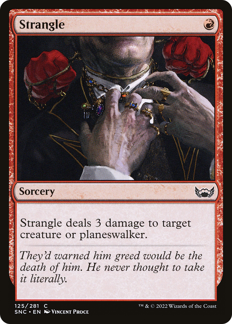Strangle (125) [Streets of New Capenna] - Deck Out Gaming