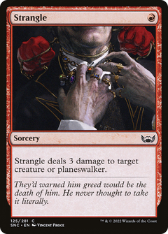 Strangle (125) [Streets of New Capenna] foil - Deck Out Gaming