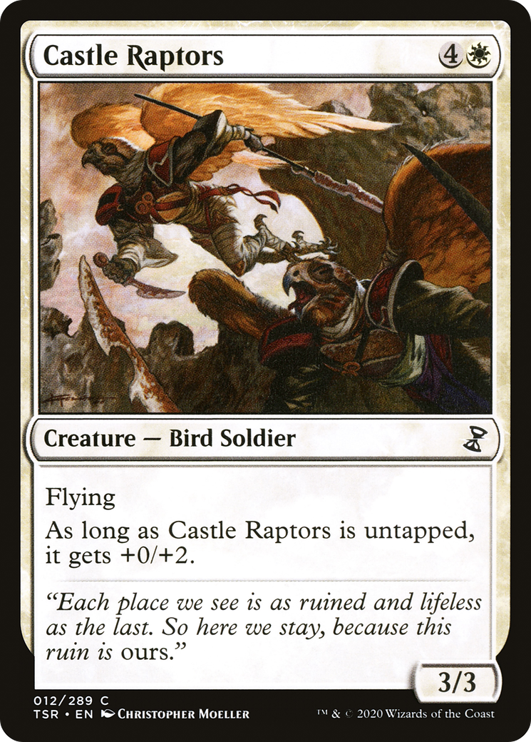 Castle Raptors (12) [Time Spiral Remastered] - Deck Out Gaming
