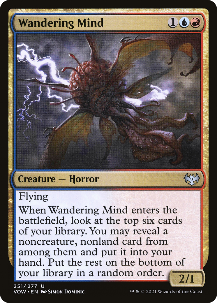 Wandering Mind (251) [Innistrad: Crimson Vow] - Deck Out Gaming