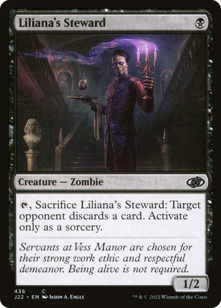 Liliana's Steward (436) [Jumpstart 2022] - Deck Out Gaming