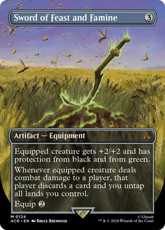 Sword of Feast and Famine (Borderless) (124) [Assassin's Creed] - Deck Out Gaming