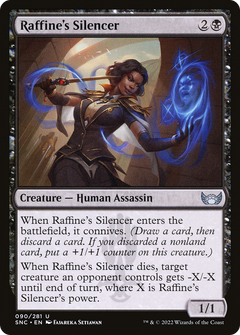 Raffine's Silencer (90) [Streets of New Capenna] foil - Deck Out Gaming