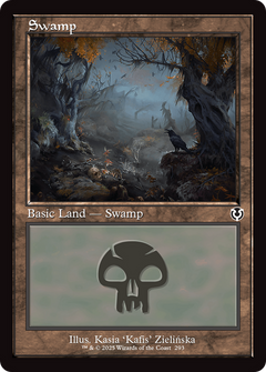 Swamp (293) (Retro Frame) (293) [Innistrad Remastered] foil - Deck Out Gaming