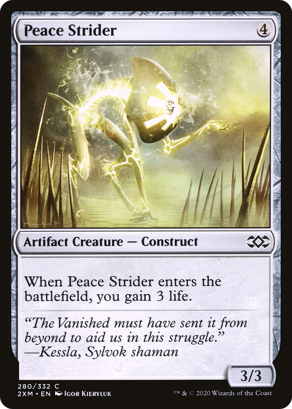 Peace Strider (280) [Double Masters] foil - Deck Out Gaming