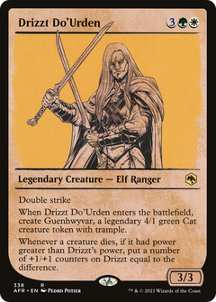Drizzt Do'Urden (338) [Adventures in the Forgotten Realms] foil - Deck Out Gaming