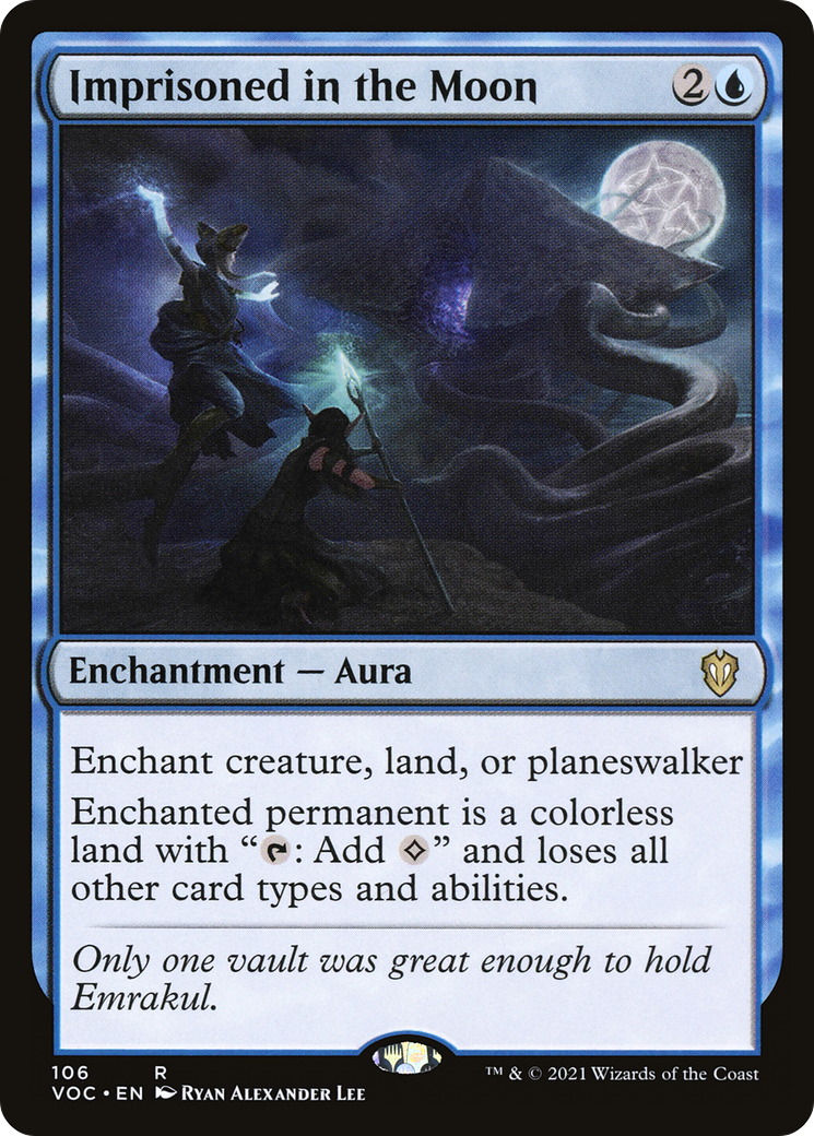 Imprisoned in the Moon (106) [Commander: Innistrad: Crimson Vow] - Deck Out Gaming