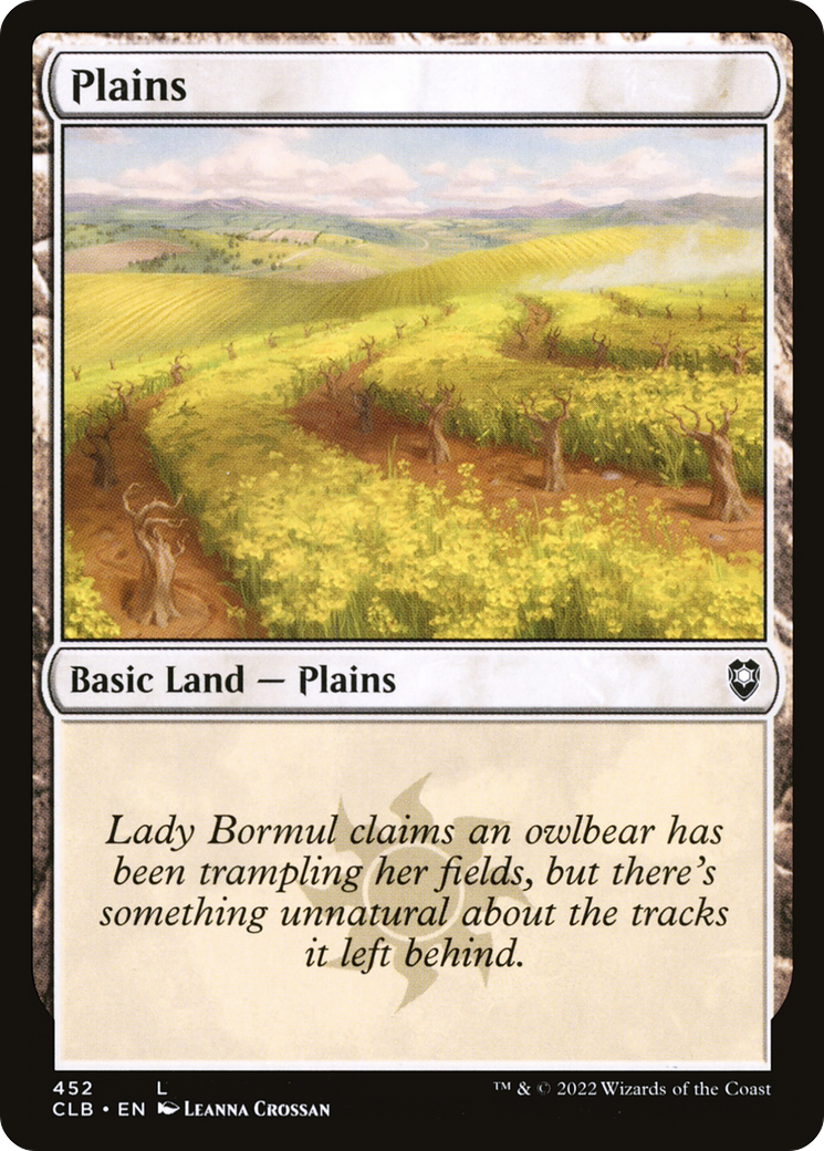 Plains (452) (452) [Commander Legends: Battle for Baldur's Gate] foil - Deck Out Gaming