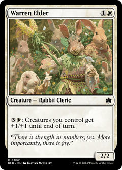 Warren Elder (37) [Bloomburrow] - Deck Out Gaming