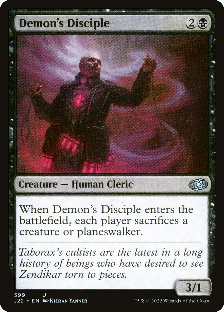Demon's Disciple (399) [Jumpstart 2022] - Deck Out Gaming